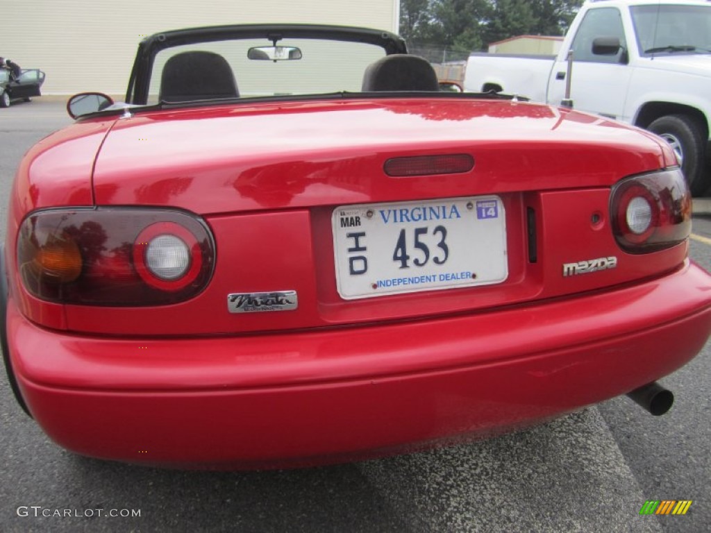 1993 MX-5 Miata Roadster - Classic Red / Black photo #20