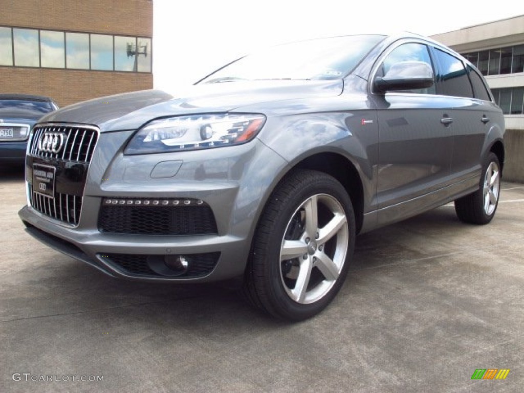 2013 Q7 3.0 S Line quattro - Graphite Gray Metallic / Black photo #5