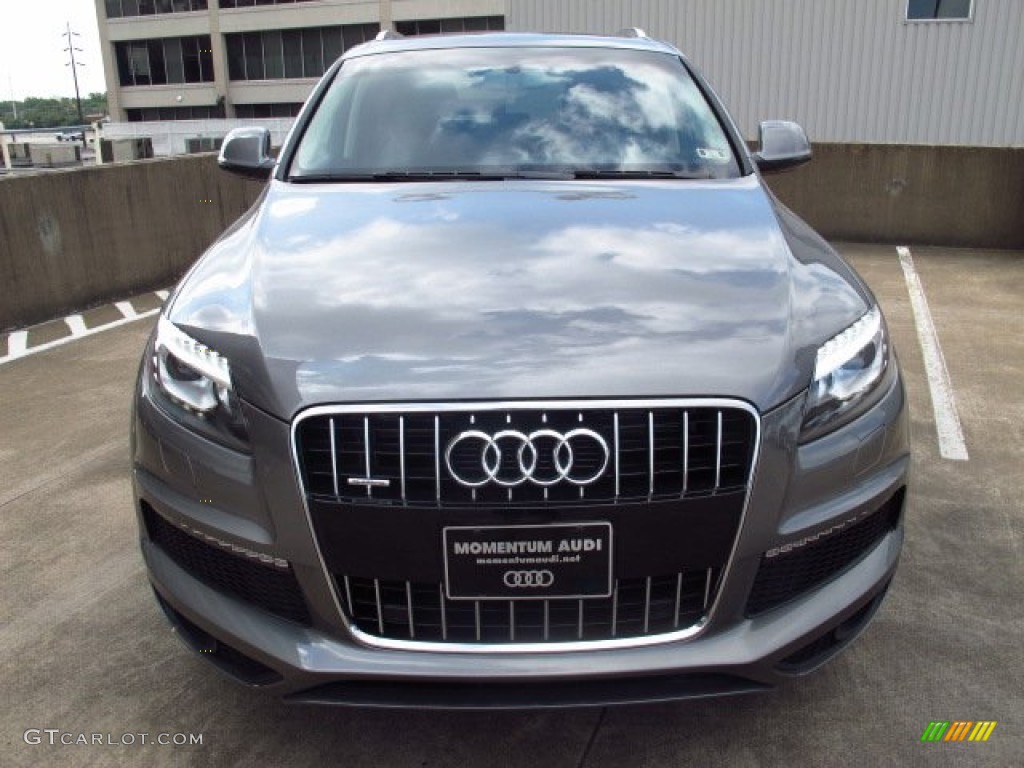 2013 Q7 3.0 S Line quattro - Graphite Gray Metallic / Black photo #6