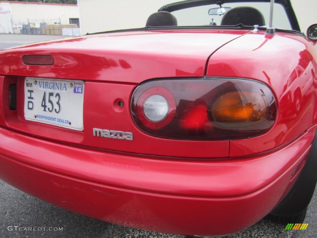 1993 MX-5 Miata Roadster - Classic Red / Black photo #21