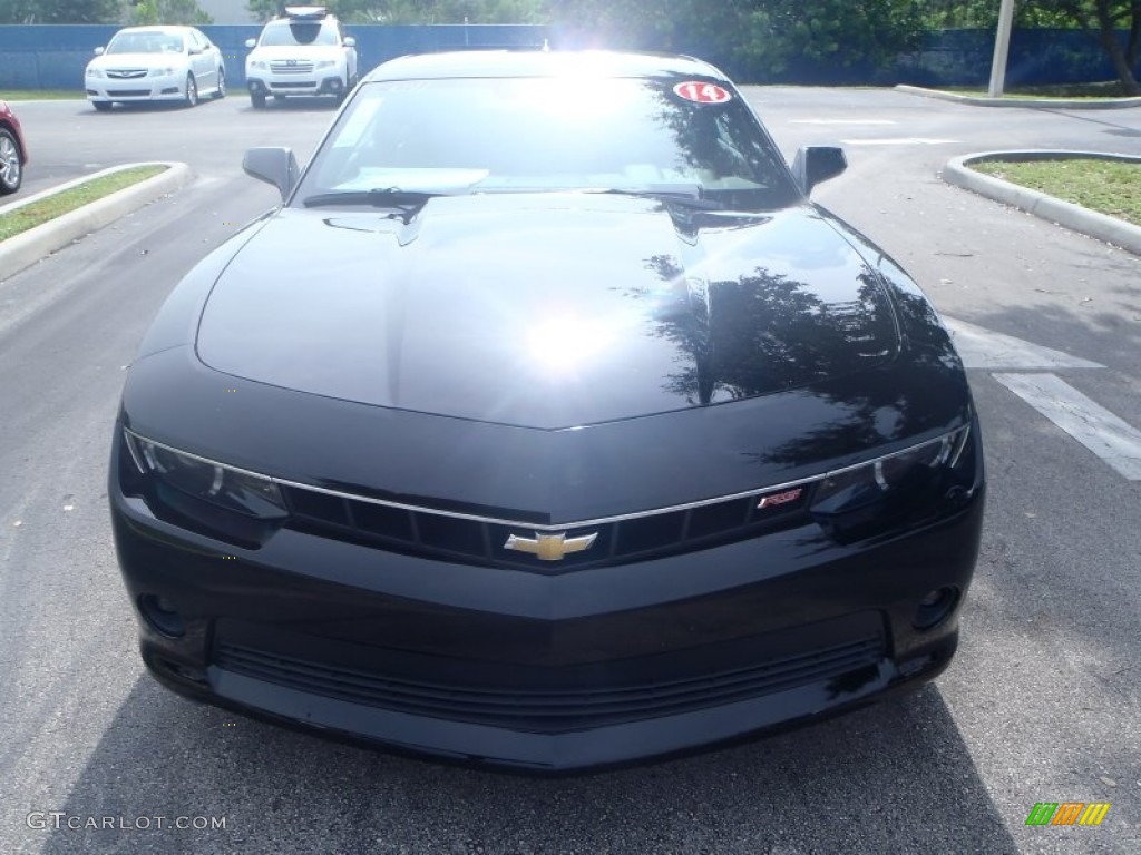 2014 Camaro LT/RS Coupe - Black / Black photo #2