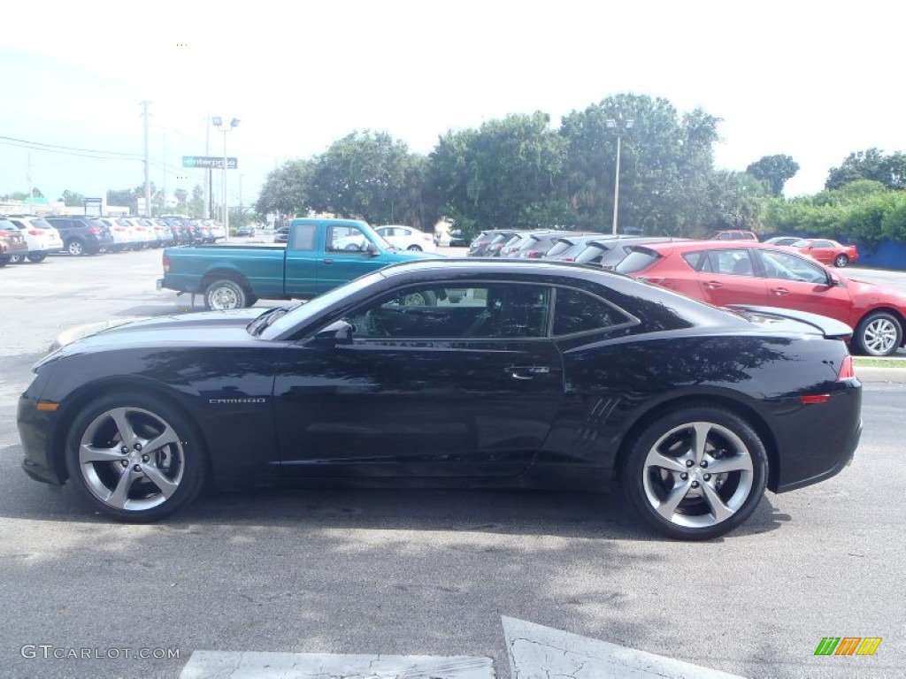 2014 Camaro LT/RS Coupe - Black / Black photo #4