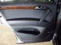 2013 Audi Q7 Black Interior Door Panel Photo