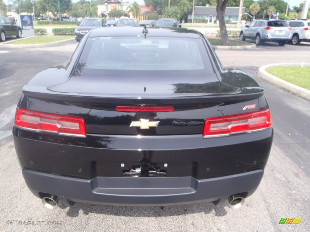 2014 Camaro LT/RS Coupe - Black / Black photo #6