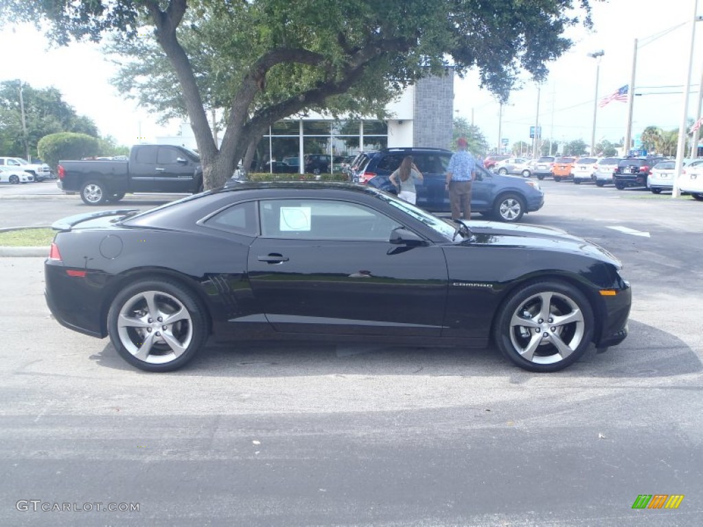 2014 Camaro LT/RS Coupe - Black / Black photo #8