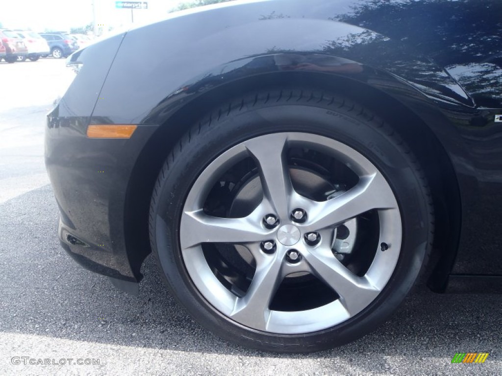 2014 Camaro LT/RS Coupe - Black / Black photo #9