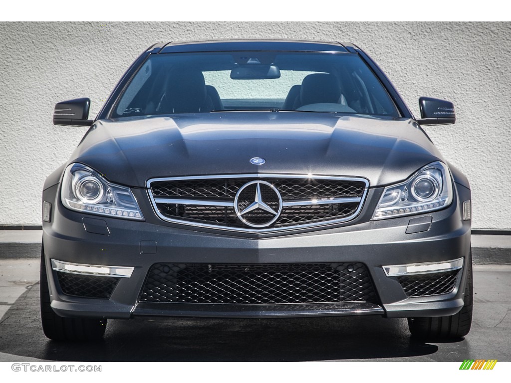 designo Magno Night Black matte 2012 Mercedes-Benz C 63 AMG Coupe Exterior Photo #84262482