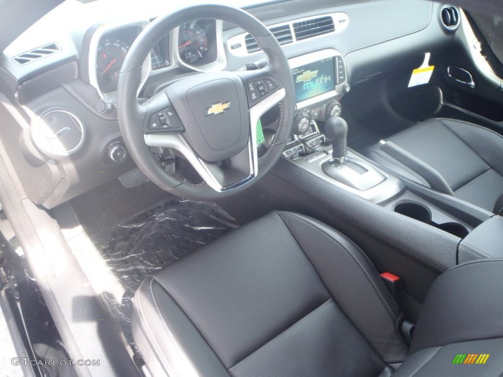 2014 Camaro LT/RS Coupe - Black / Black photo #11