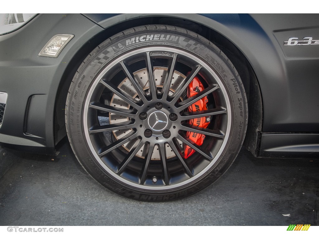 2012 C 63 AMG Coupe - designo Magno Night Black matte / AMG Black photo #8