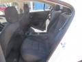 2013 Chevrolet Volt Jet Black/Ceramic White Accents Interior Rear Seat Photo