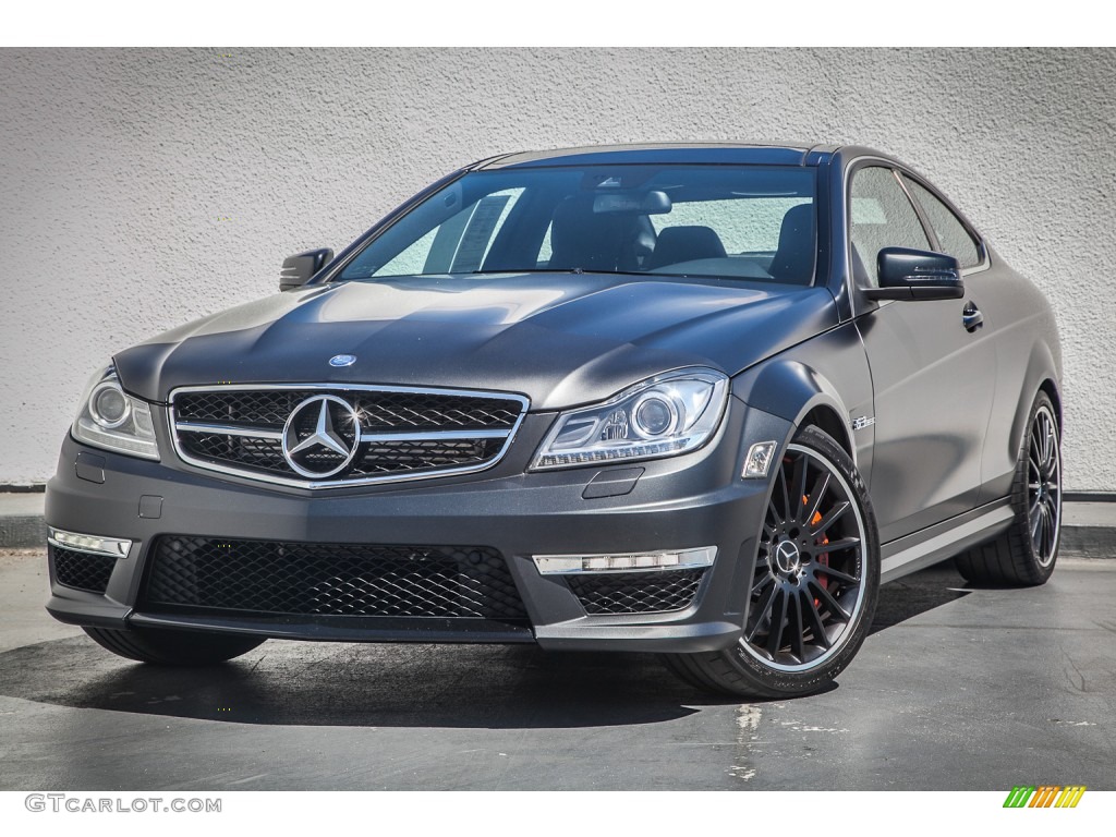 designo Magno Night Black matte 2012 Mercedes-Benz C 63 AMG Coupe Exterior Photo #84262947