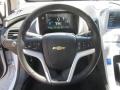 Jet Black/Ceramic White Accents 2013 Chevrolet Volt Standard Volt Model Steering Wheel