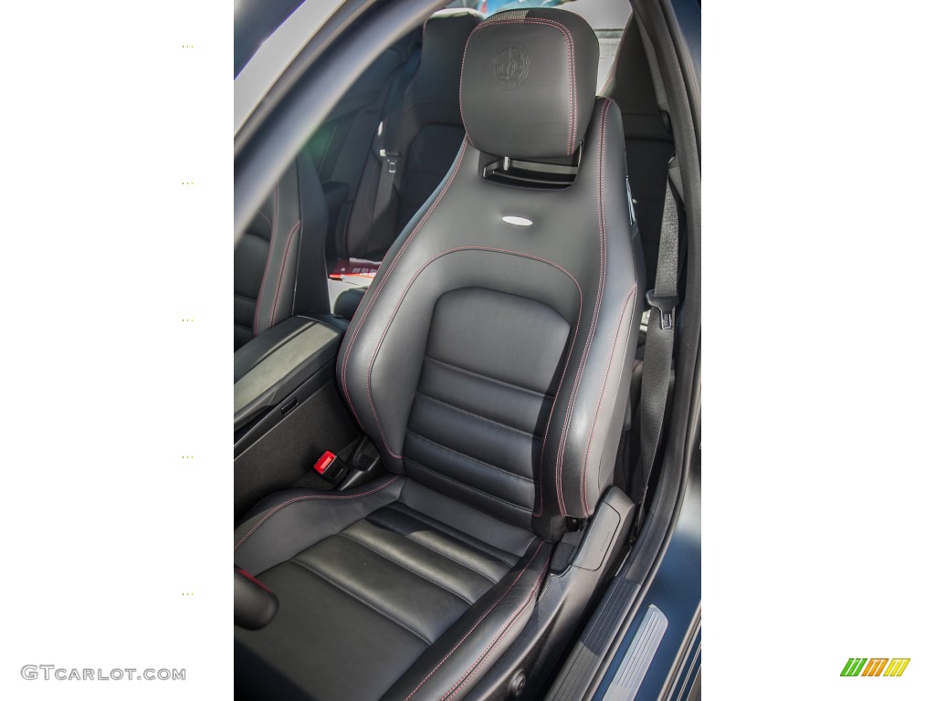 AMG Black Interior 2012 Mercedes-Benz C 63 AMG Coupe Photo #84263268