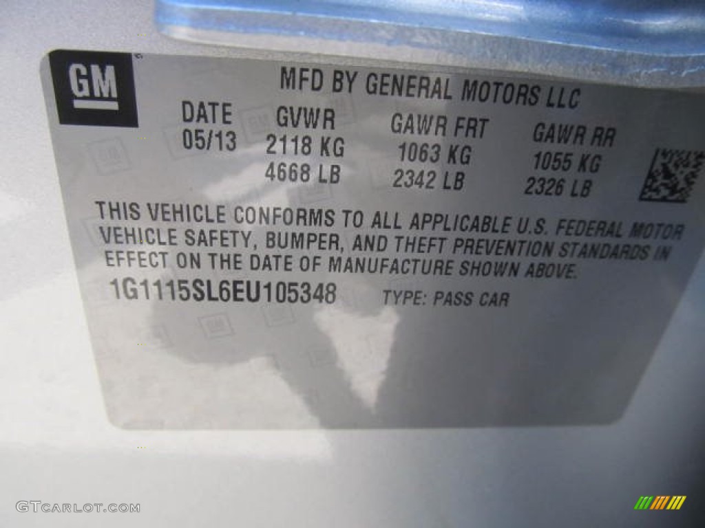 2014 Impala LT - Silver Ice Metallic / Jet Black photo #19