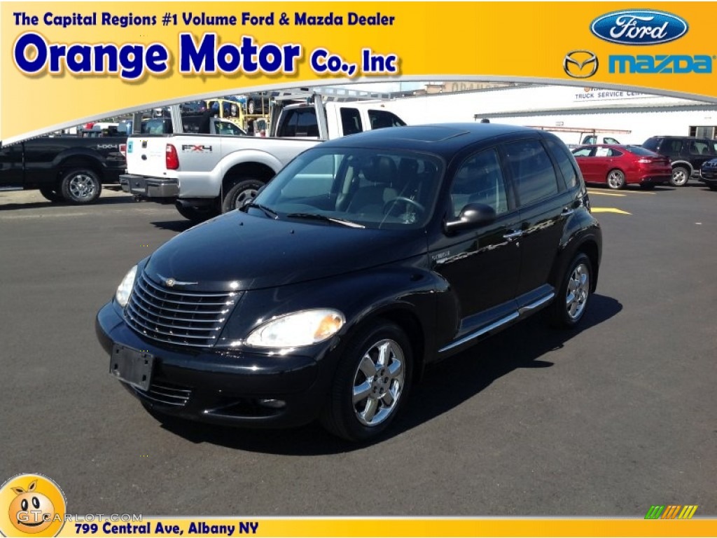 2004 PT Cruiser Limited Turbo - Black / Dark Slate Gray photo #1