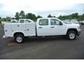 Summit White - Silverado 2500HD WT Crew Cab Utlity Truck Photo No. 6