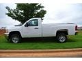 Summit White - Silverado 2500HD WT Regular Cab Photo No. 2