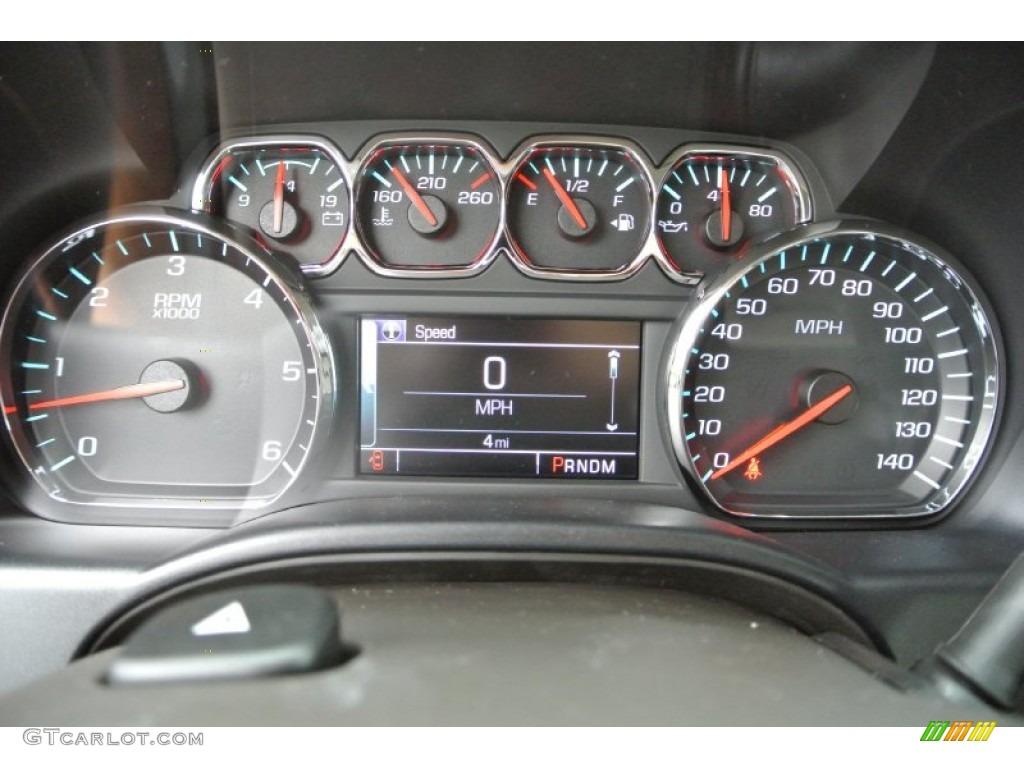 2014 Chevrolet Silverado 1500 LT Crew Cab Gauges Photo #84266449