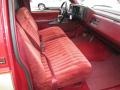  1991 Sierra 1500 SLE Regular Cab Red Interior