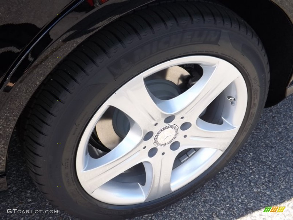2014 E 350 4Matic Sedan - Black / Black photo #5