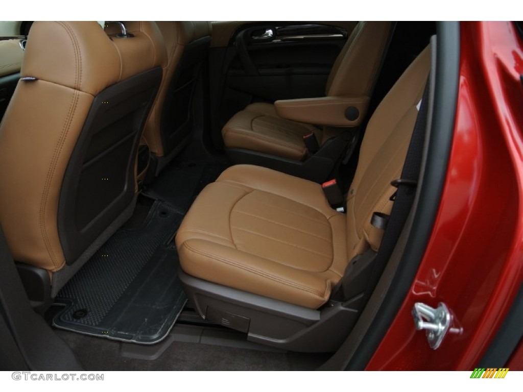 2014 Enclave Leather AWD - Crystal Red Tintcoat / Cocaccino photo #15