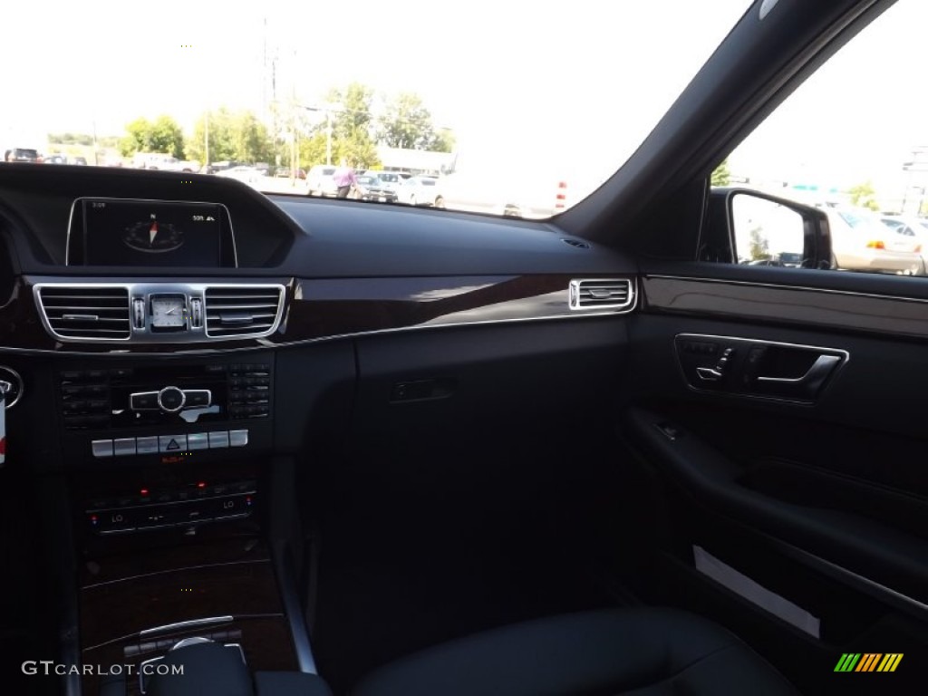 2014 E 350 4Matic Sedan - Black / Black photo #8