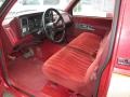 1991 Medium Red Metallic GMC Sierra 1500 SLE Regular Cab  photo #19