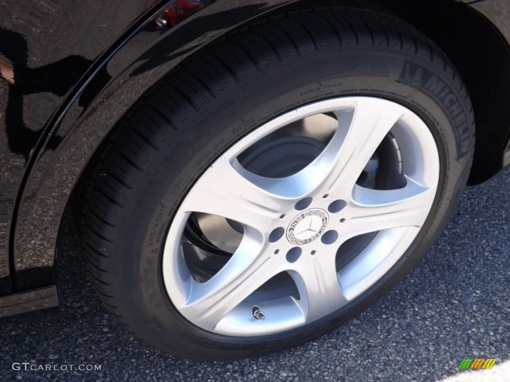 2014 E 350 4Matic Sedan - Black / Black photo #5