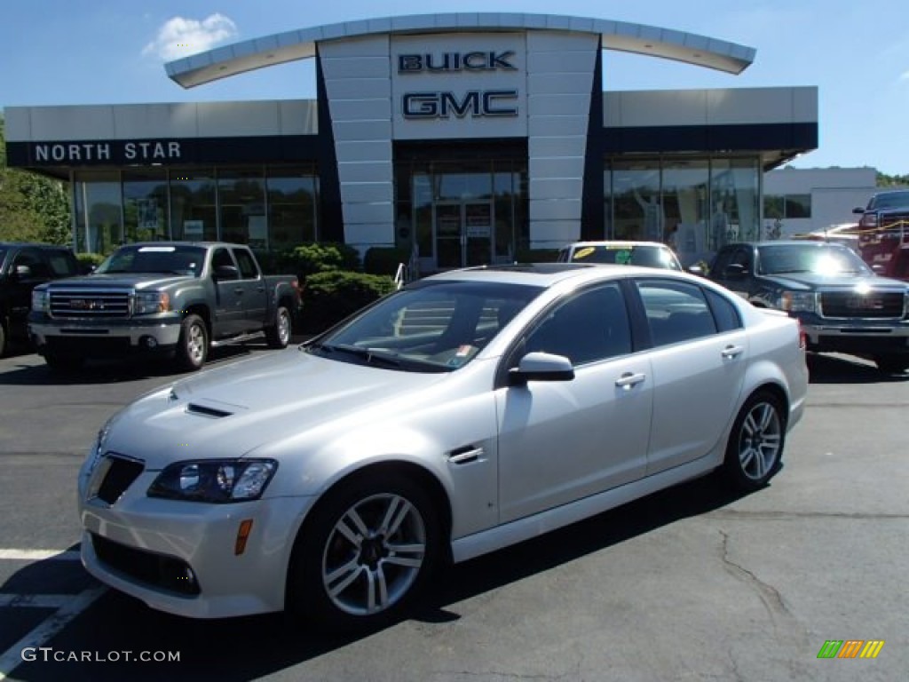 2009 G8 Sedan - Maverick Silver Metallic / Onyx photo #1