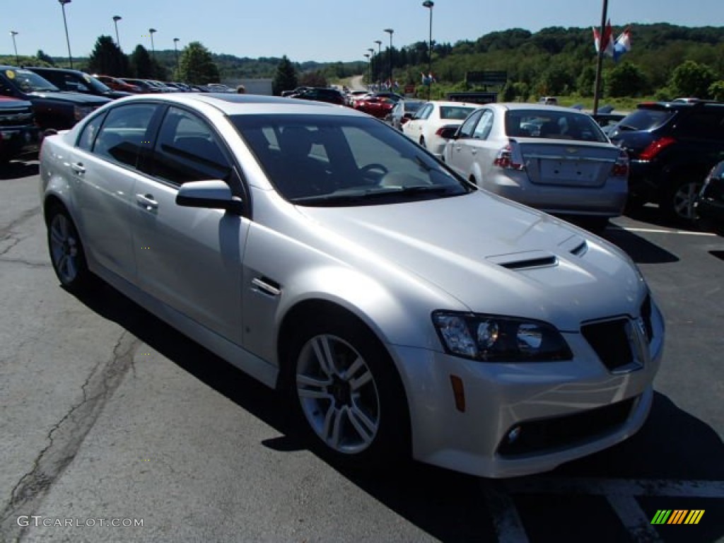 2009 G8 Sedan - Maverick Silver Metallic / Onyx photo #3