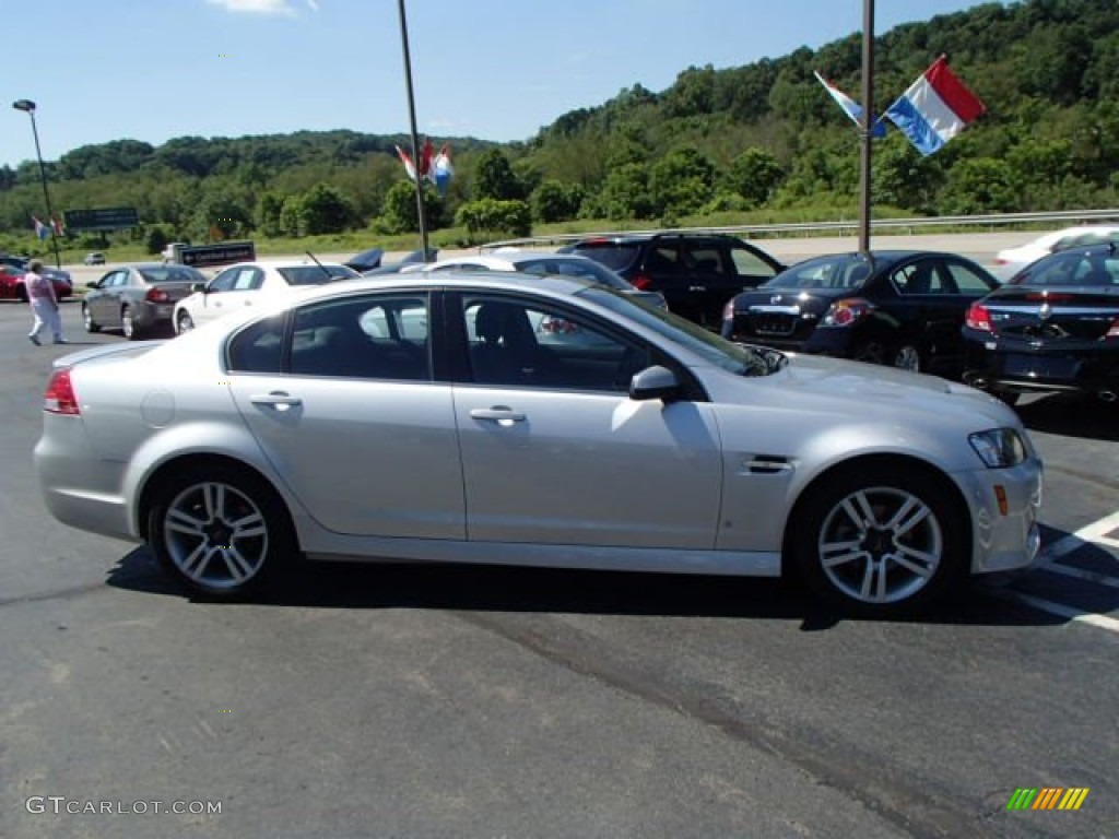 Maverick Silver Metallic 2009 Pontiac G8 Sedan Exterior Photo #84267372