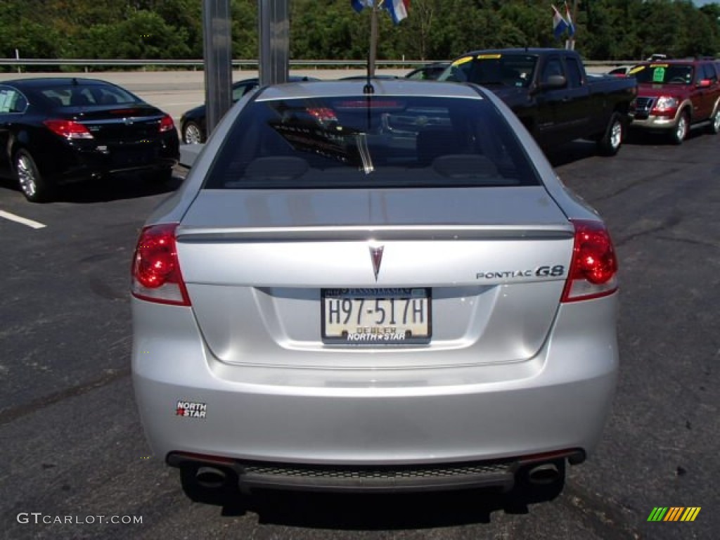 2009 G8 Sedan - Maverick Silver Metallic / Onyx photo #6