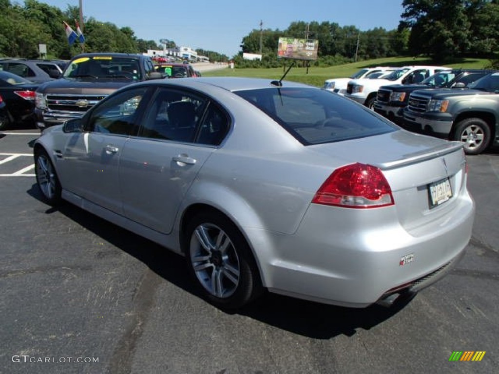 2009 G8 Sedan - Maverick Silver Metallic / Onyx photo #7