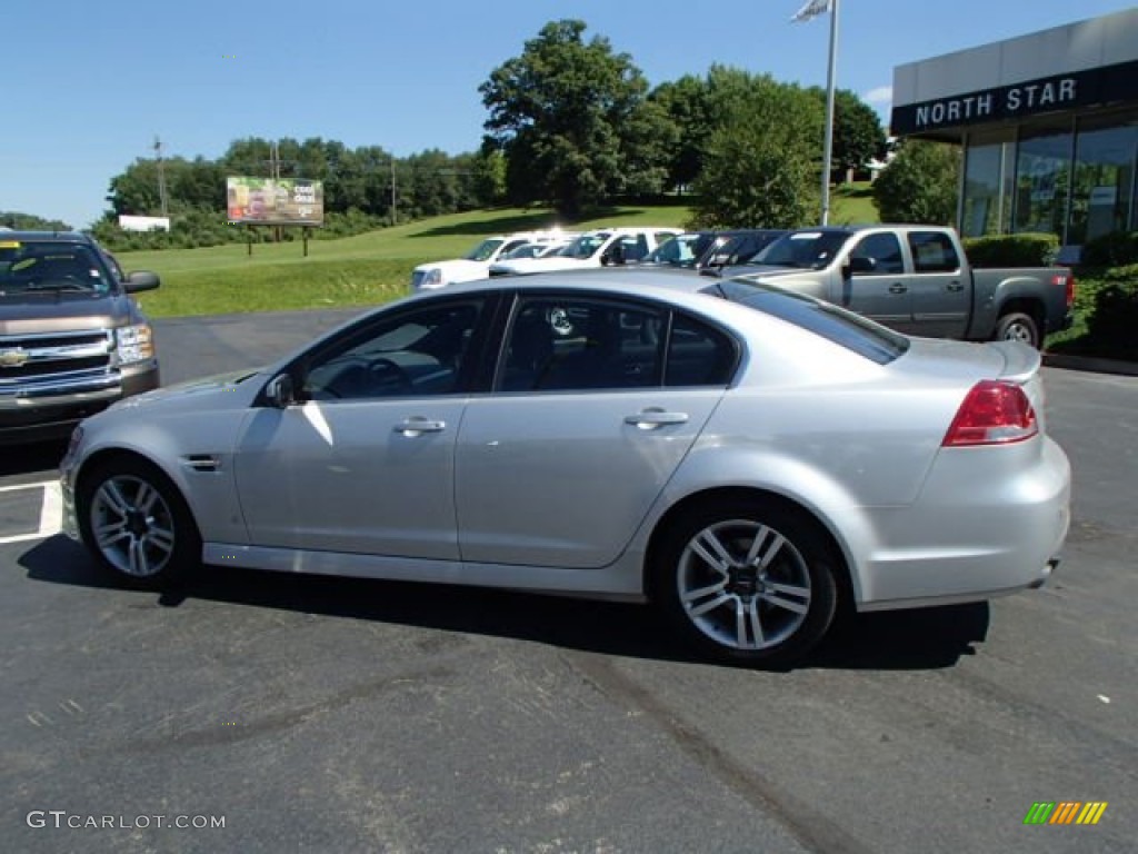 2009 G8 Sedan - Maverick Silver Metallic / Onyx photo #8