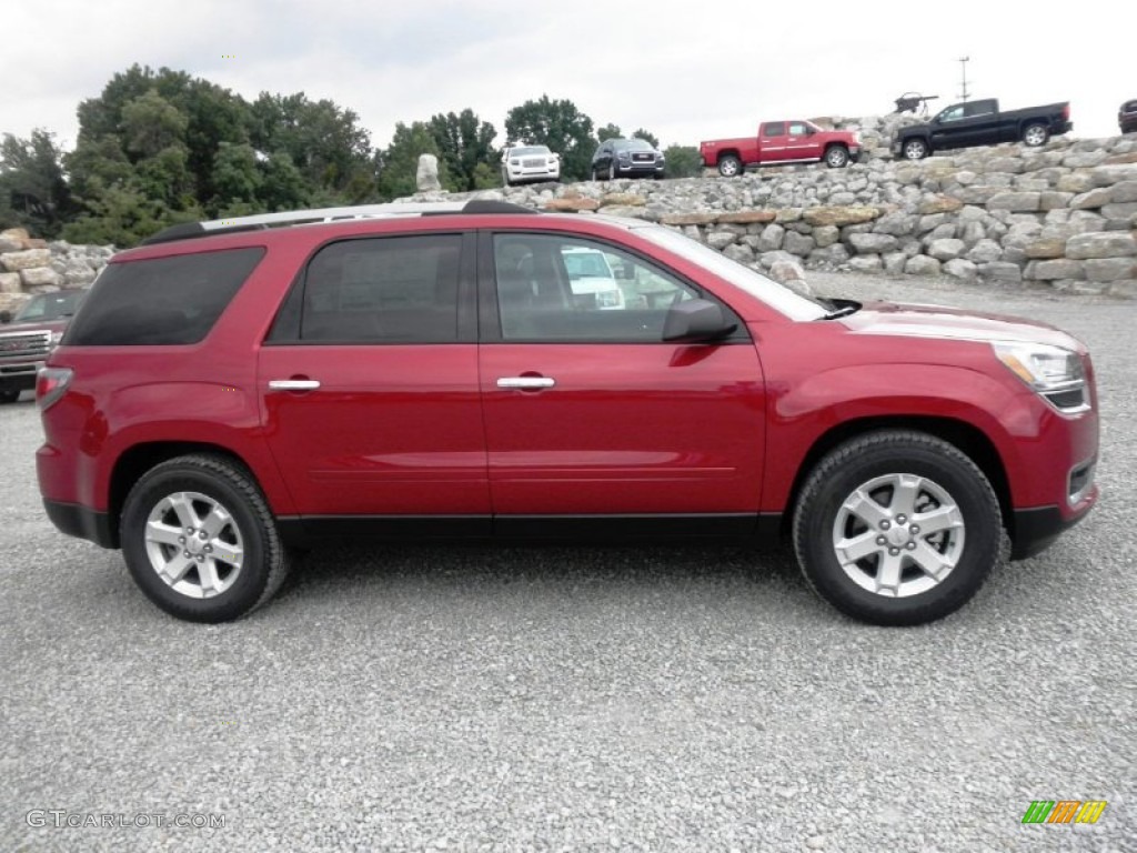 Crystal Red Tintcoat 2014 GMC Acadia SLE Exterior Photo #84268986