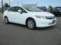 Taffeta White - Civic LX Sedan Photo No. 8
