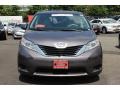 2011 Predawn Gray Mica Toyota Sienna LE  photo #2