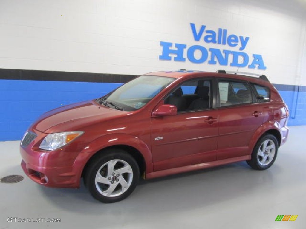 2006 Vibe AWD - Salsa Dark Red / Graphite Black photo #1