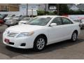 2011 Super White Toyota Camry LE V6  photo #3