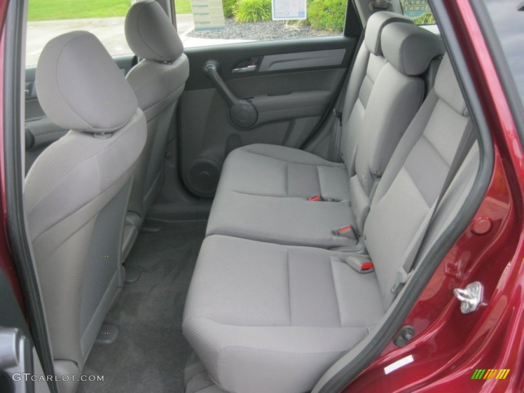 2009 CR-V LX 4WD - Tango Red Pearl / Gray photo #12