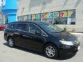 2011 Crystal Black Pearl Honda Odyssey EX  photo #1