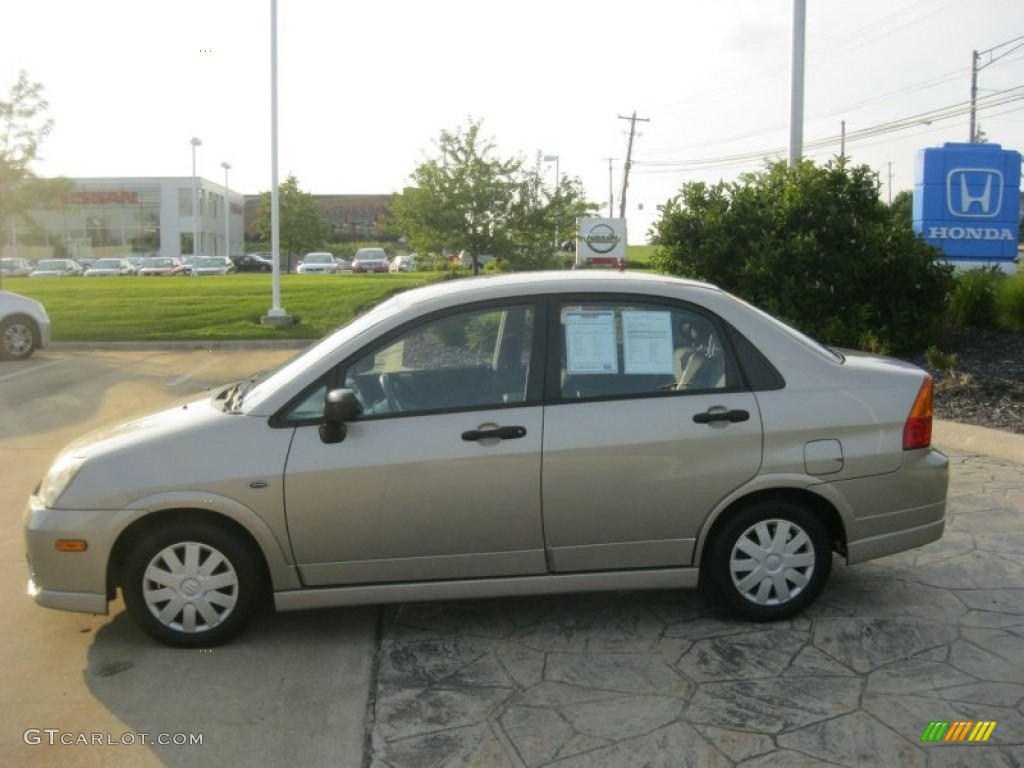 2006 Aerio Premium AWD Sedan - Cool Beige Metallic / Black photo #3