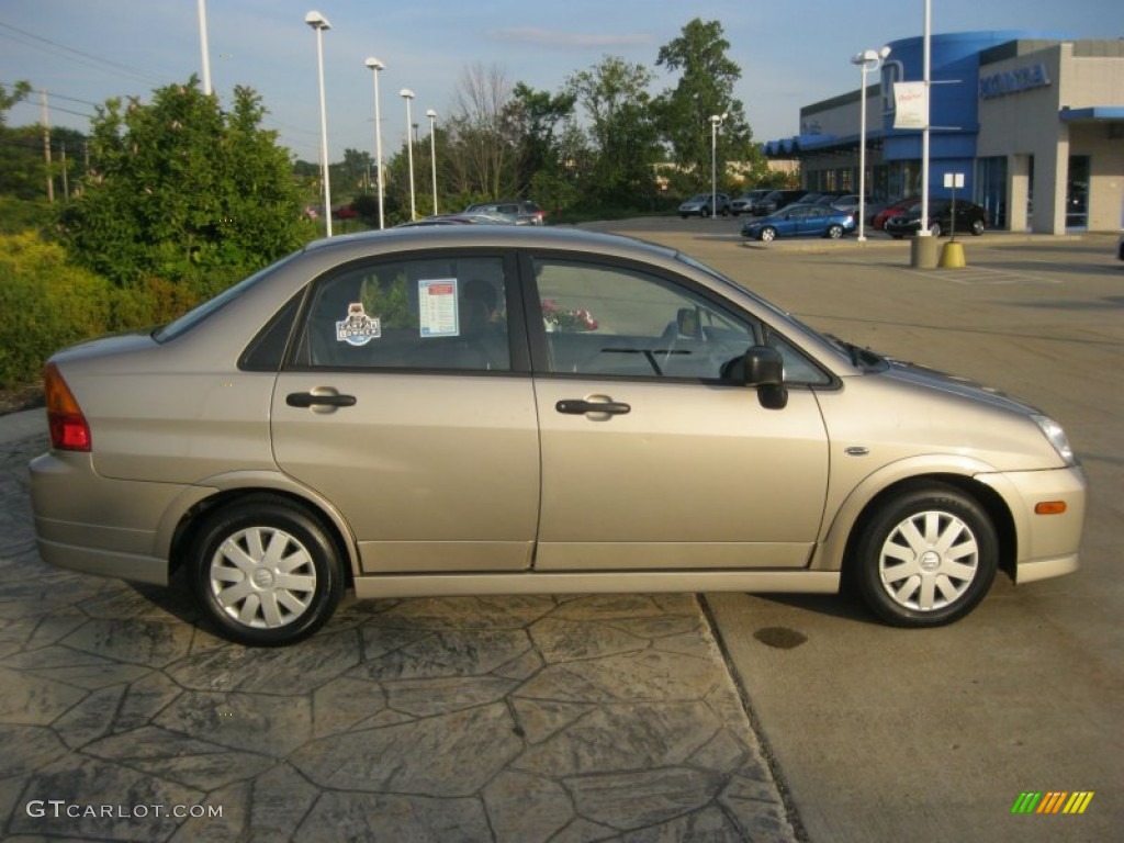2006 Aerio Premium AWD Sedan - Cool Beige Metallic / Black photo #7