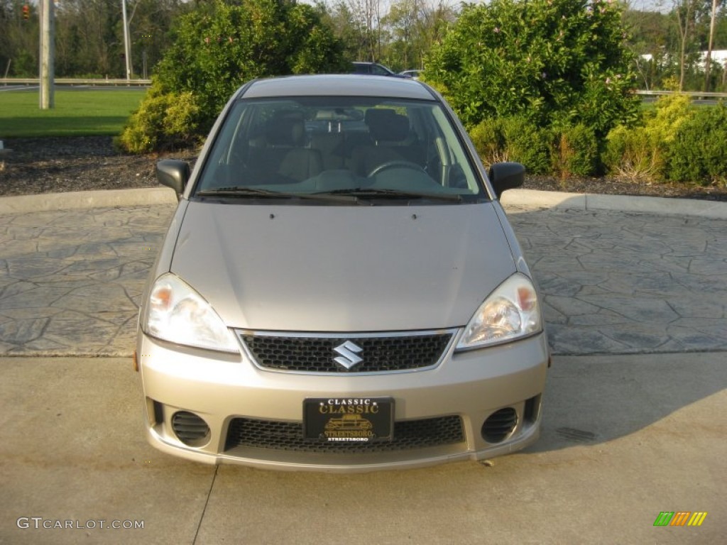 2006 Aerio Premium AWD Sedan - Cool Beige Metallic / Black photo #9