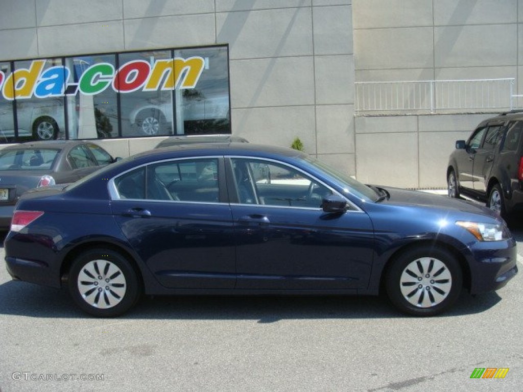 2011 Accord LX Sedan - Royal Blue Pearl / Gray photo #3