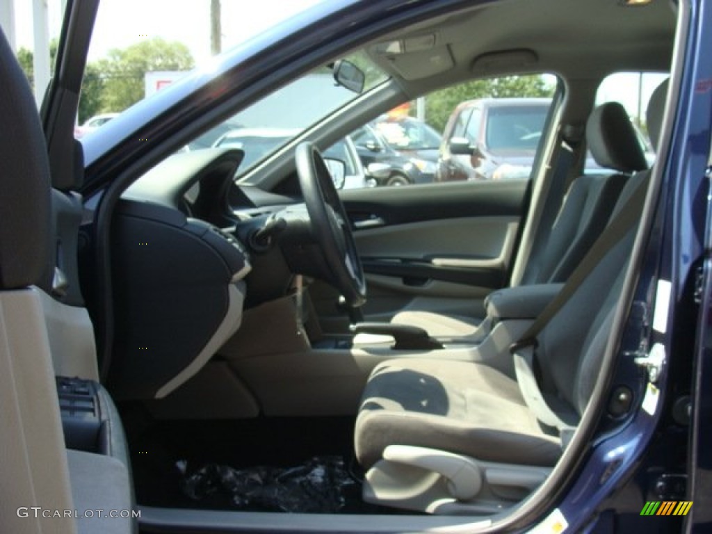2011 Accord LX Sedan - Royal Blue Pearl / Gray photo #8