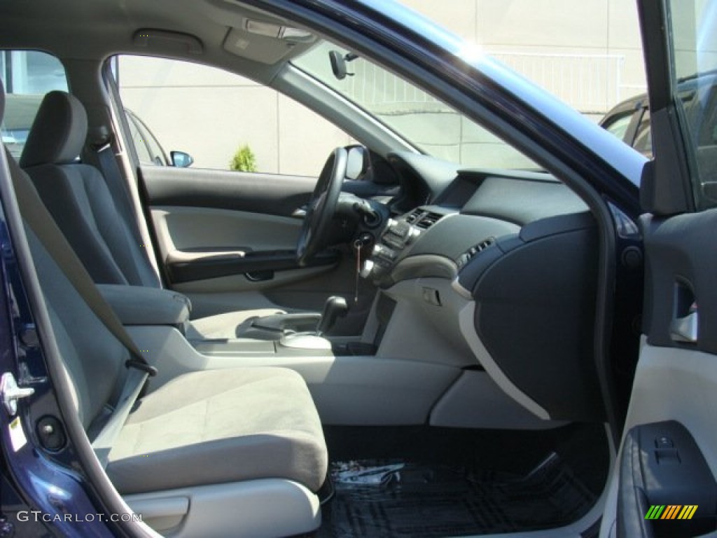 2011 Accord LX Sedan - Royal Blue Pearl / Gray photo #9