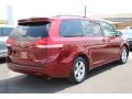 2011 Salsa Red Pearl Toyota Sienna LE  photo #4