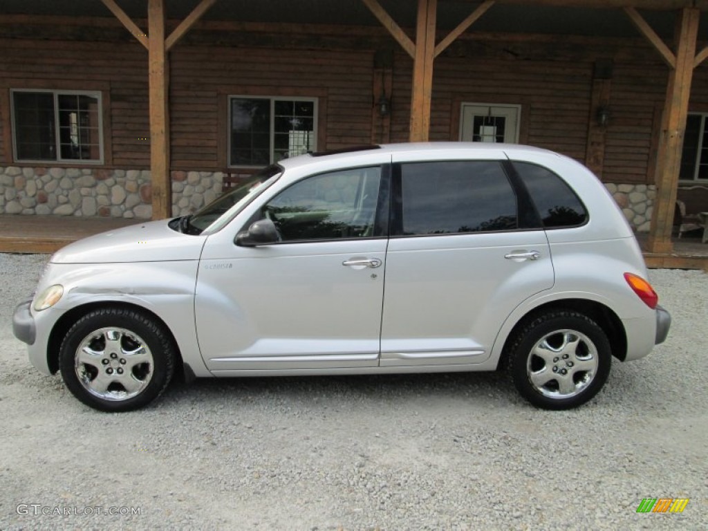 2001 PT Cruiser Limited - Bright Silver Metallic / Taupe/Pearl Beige photo #1