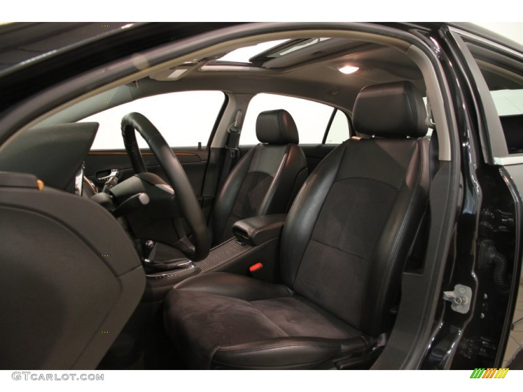 2008 Malibu LT Sedan - Black Granite Metallic / Ebony photo #5